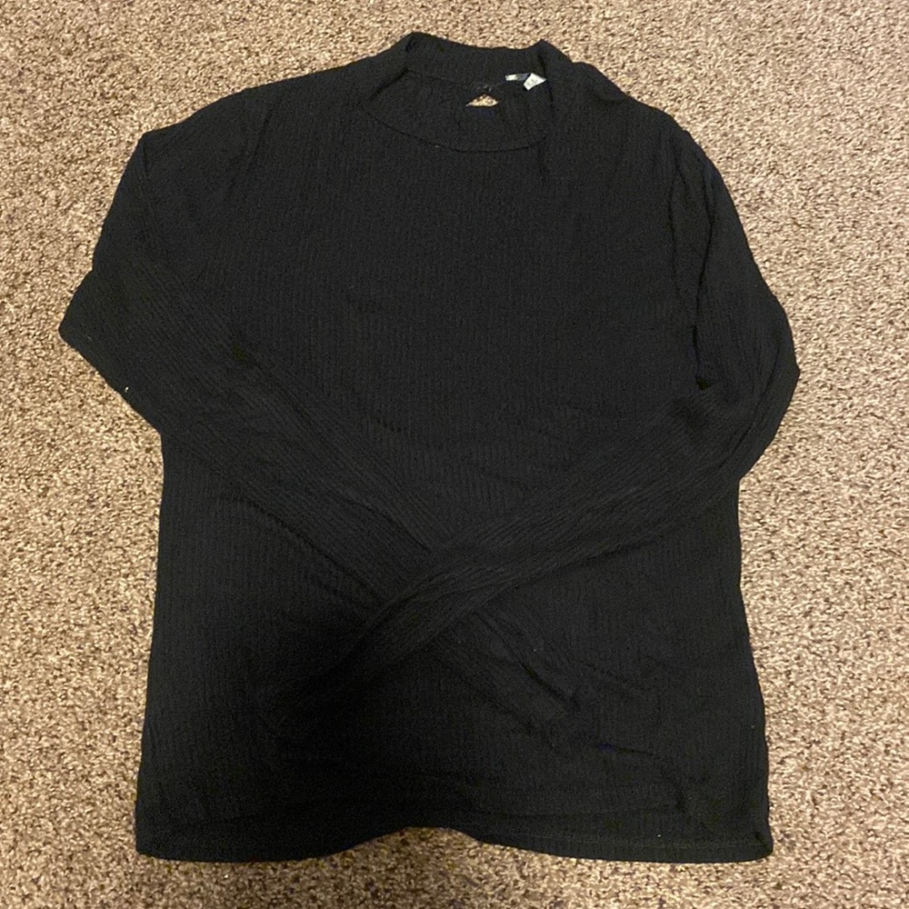 Charlotte Russe Black Long-sleeve. Size Small